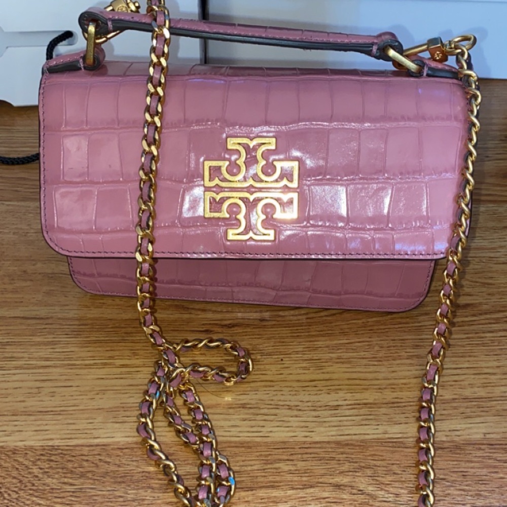 Tory Burch one of a kind mini croc purse